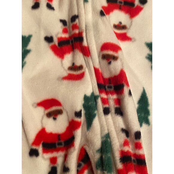 Carter's First Christmas Newborn Baby African American Santa Footed Sleeper - Picture 7 of 11